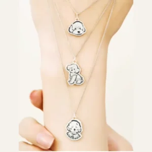 Custom Pet Portrait Necklace