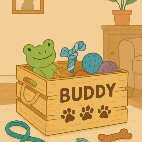 DIY Pet Toy Storage Box: Tidy Up with Style